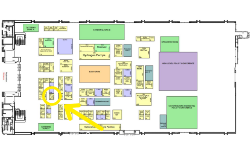 The location of the SoluForce booth, number: 53