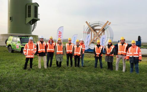 Kick-off duwaal SoluForce windmill 3 Group picture