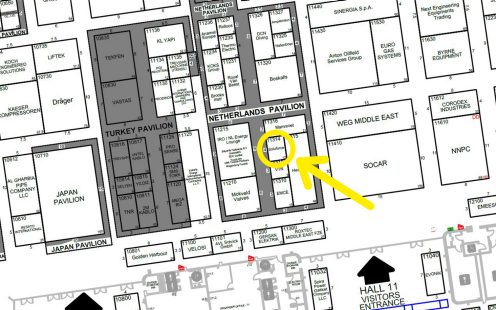 The location of the SoluForce booth, number: 11314