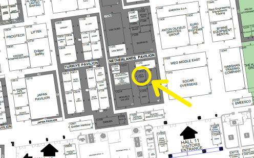 The location of the SoluForce booth, number: 11314