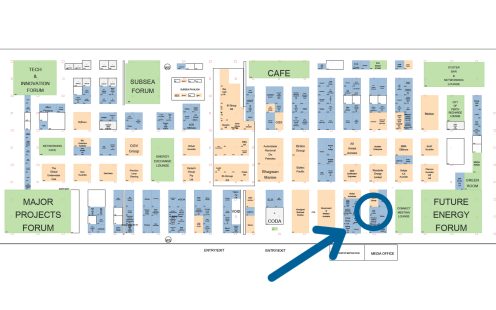 The location of the SoluForce booth, number: Q5