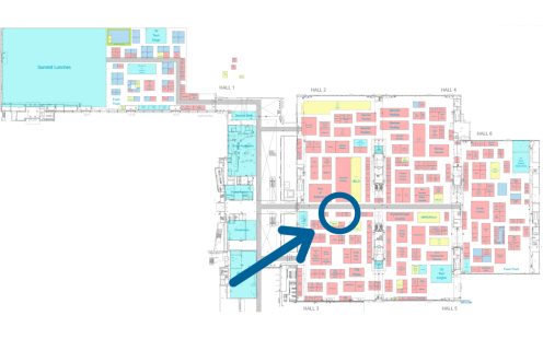 The location of the SoluForce booth, number: A56