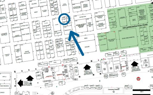 The location of the SoluForce booth, number: 11333
