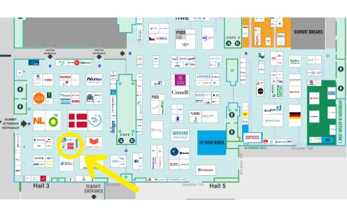 The location of the SoluForce booth, number: A55